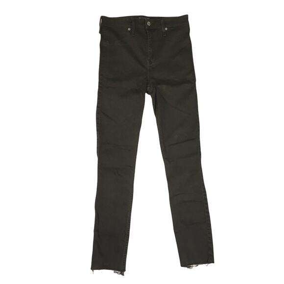 Abercrombie & Fitch‎ Jeans Simone High Rise Jeggings Ankle Green Women's 25 0R - Picture 1 of 10